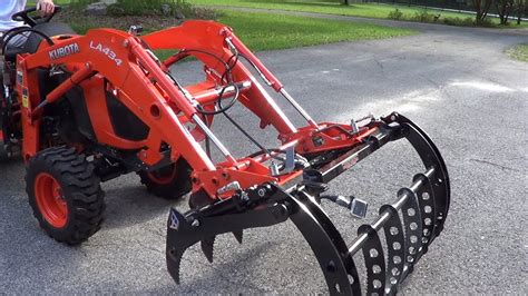 kubota grapple bucket